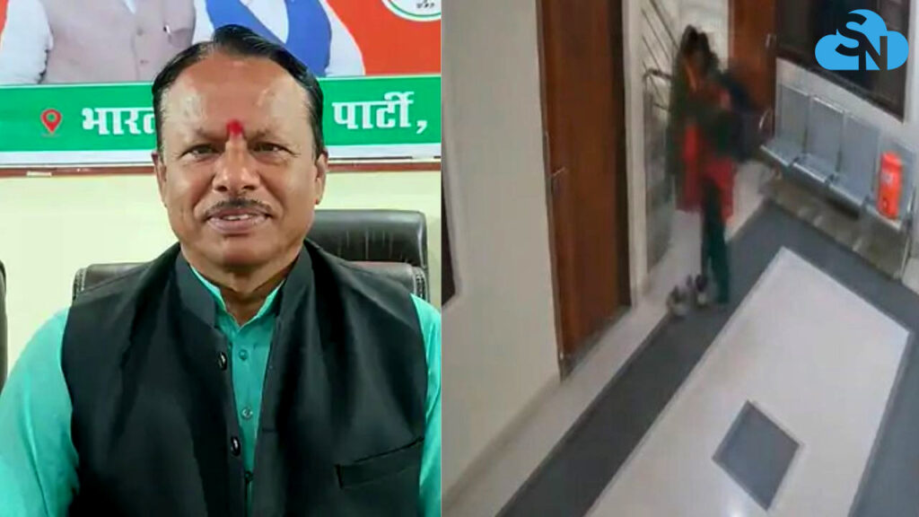 BJP Leader in Gonda Caught in Viral Video